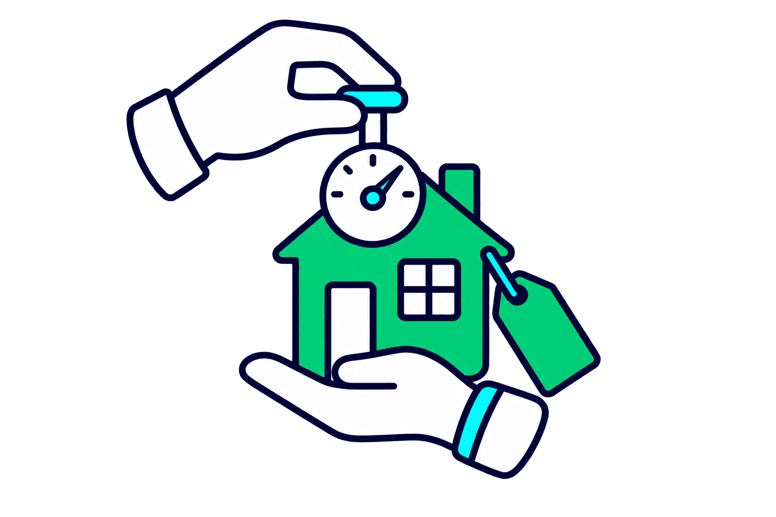 Una vivienda comparada con datos de mercado